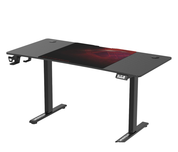 Ultradesk LEVEL V2 (Czarno-Czerwone) (elektryczna regulacja) UDESK-LVA-RB - 1077060 - zdjęcie